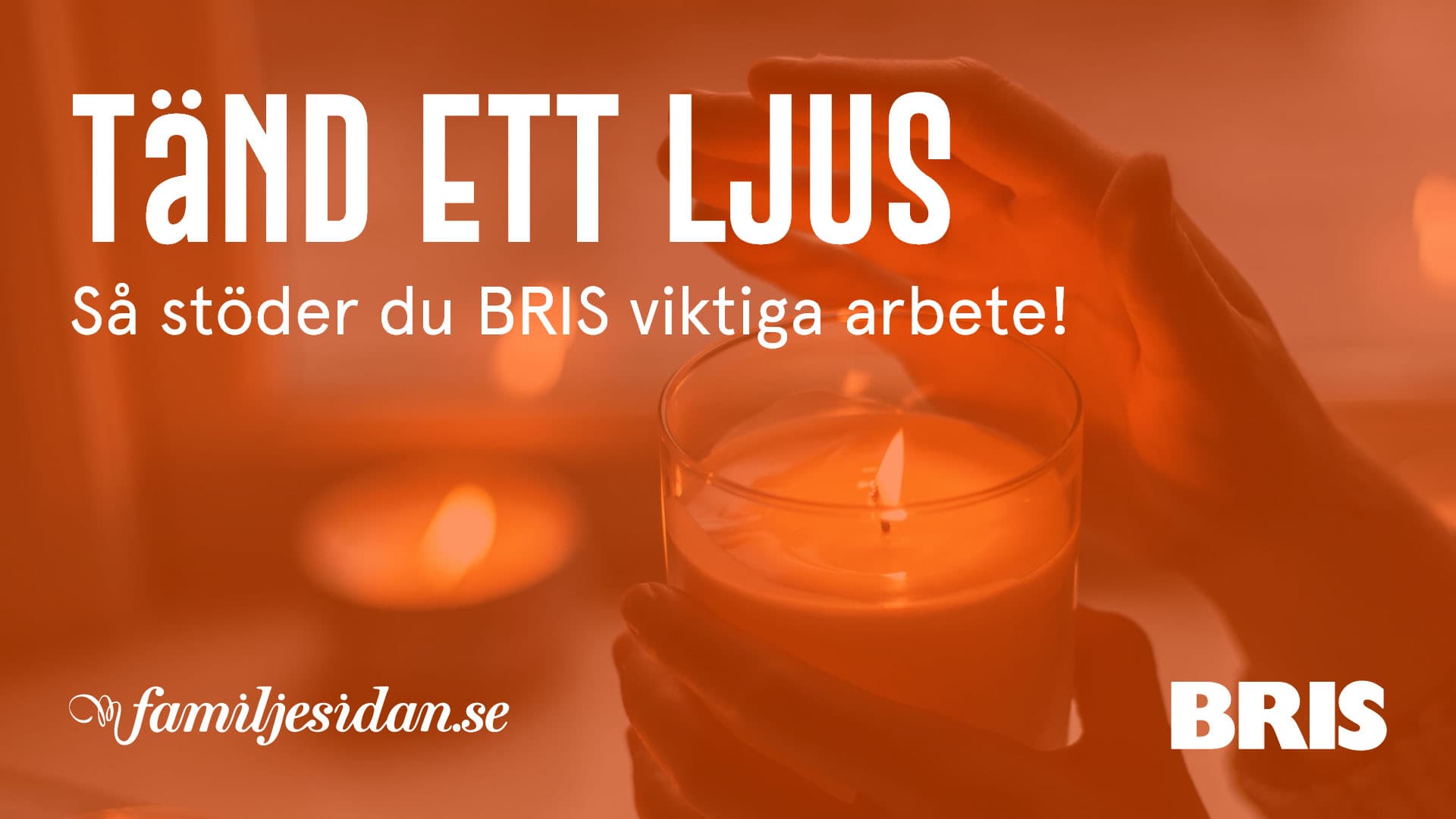 Familjesidan.se stödjer Bris under allhelgonaveckan